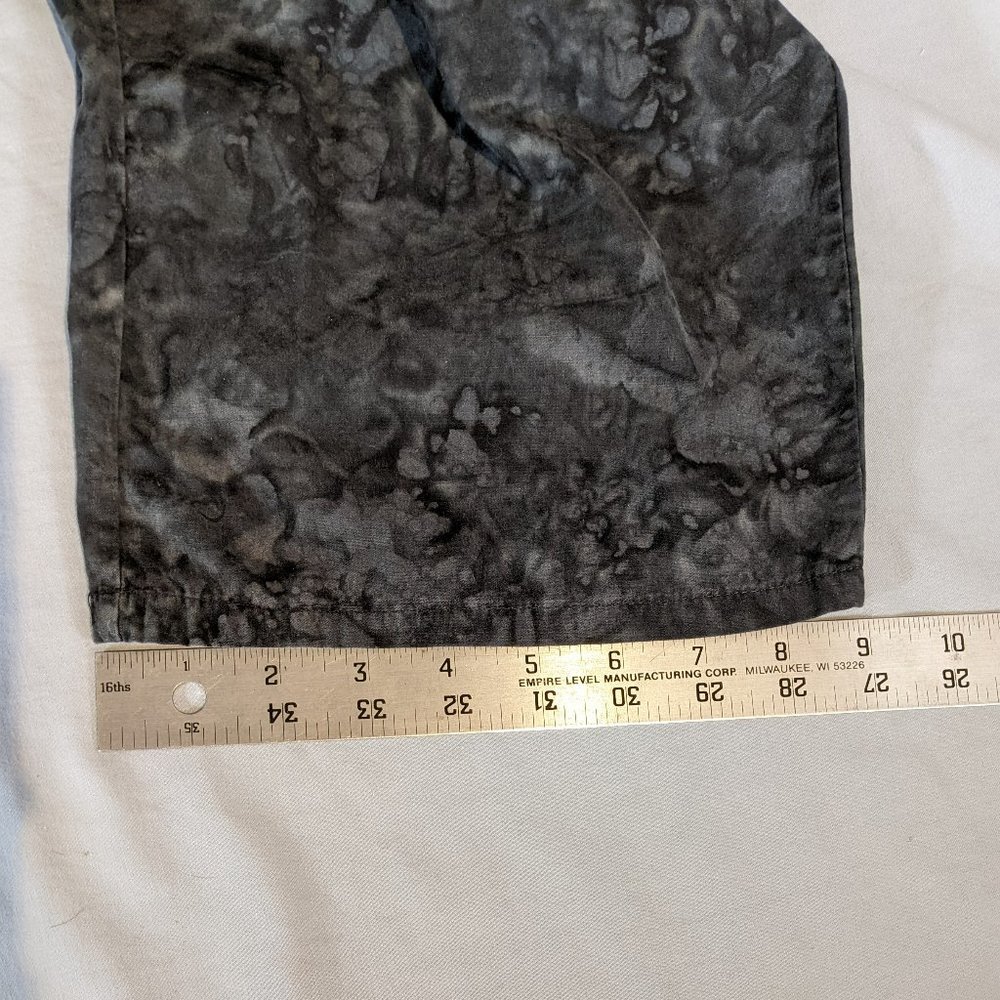 Cotton Scrubs & Co Black Batik Scrub Set (top & pant) in size 2XL, EUC! - Picture 9 of 15